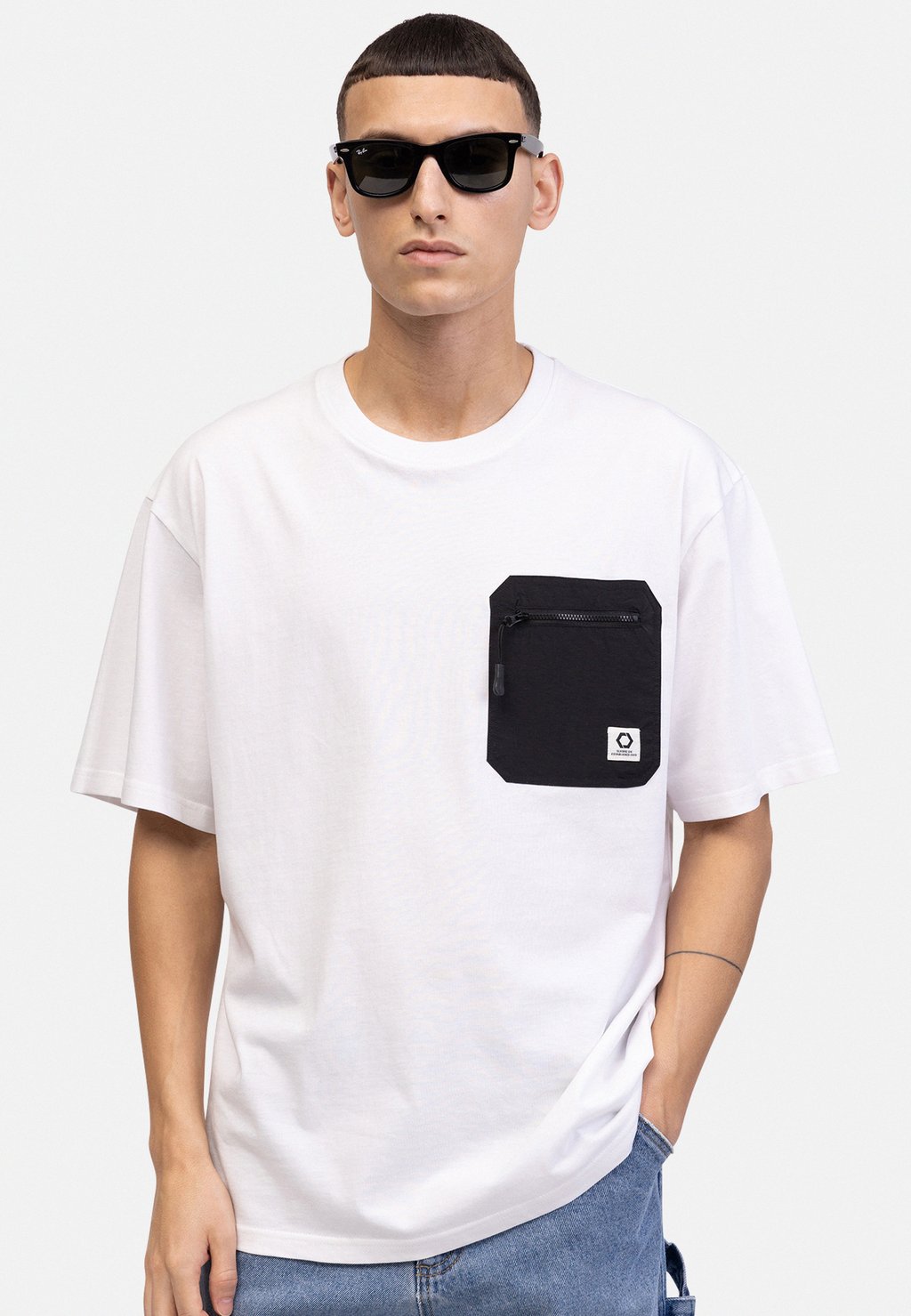 

Базовая футболка GAEL TEE BOXY FIT Redefined Rebel, белый