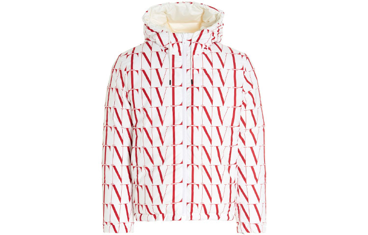 

Valentino Белая зимняя куртка мужская, White