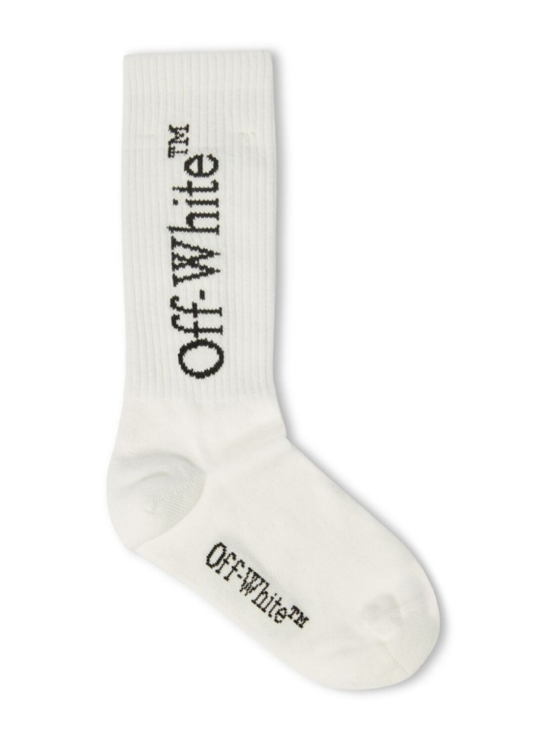 

Длинные книжные носки Off-White Kids, белый