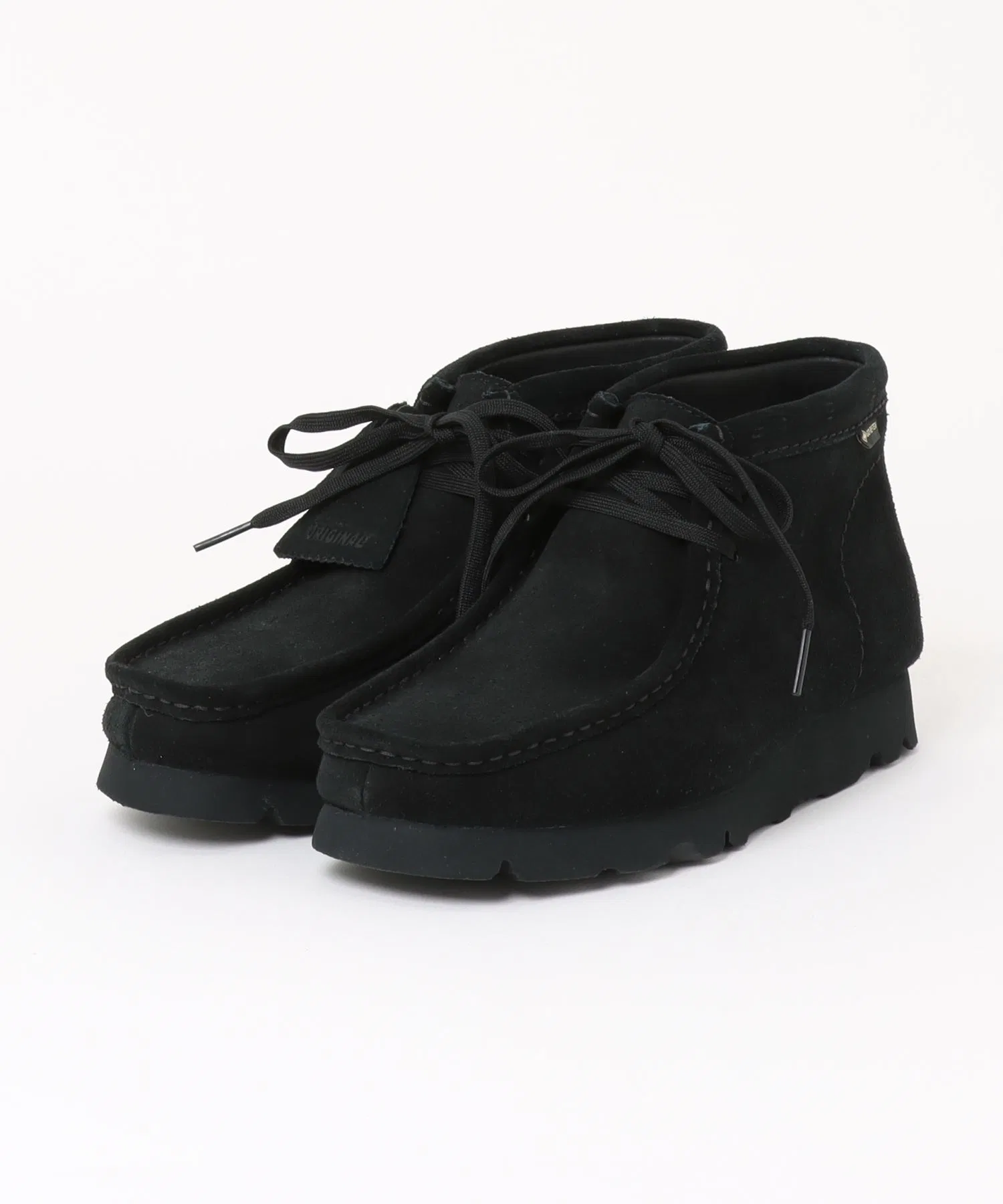 Мужские ботинки Clarks WALLABEE BOOT GTX чёрные — фото 2