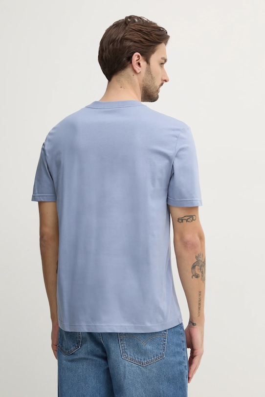 

Хлопковая футболка Calvin Klein Jeans, синий