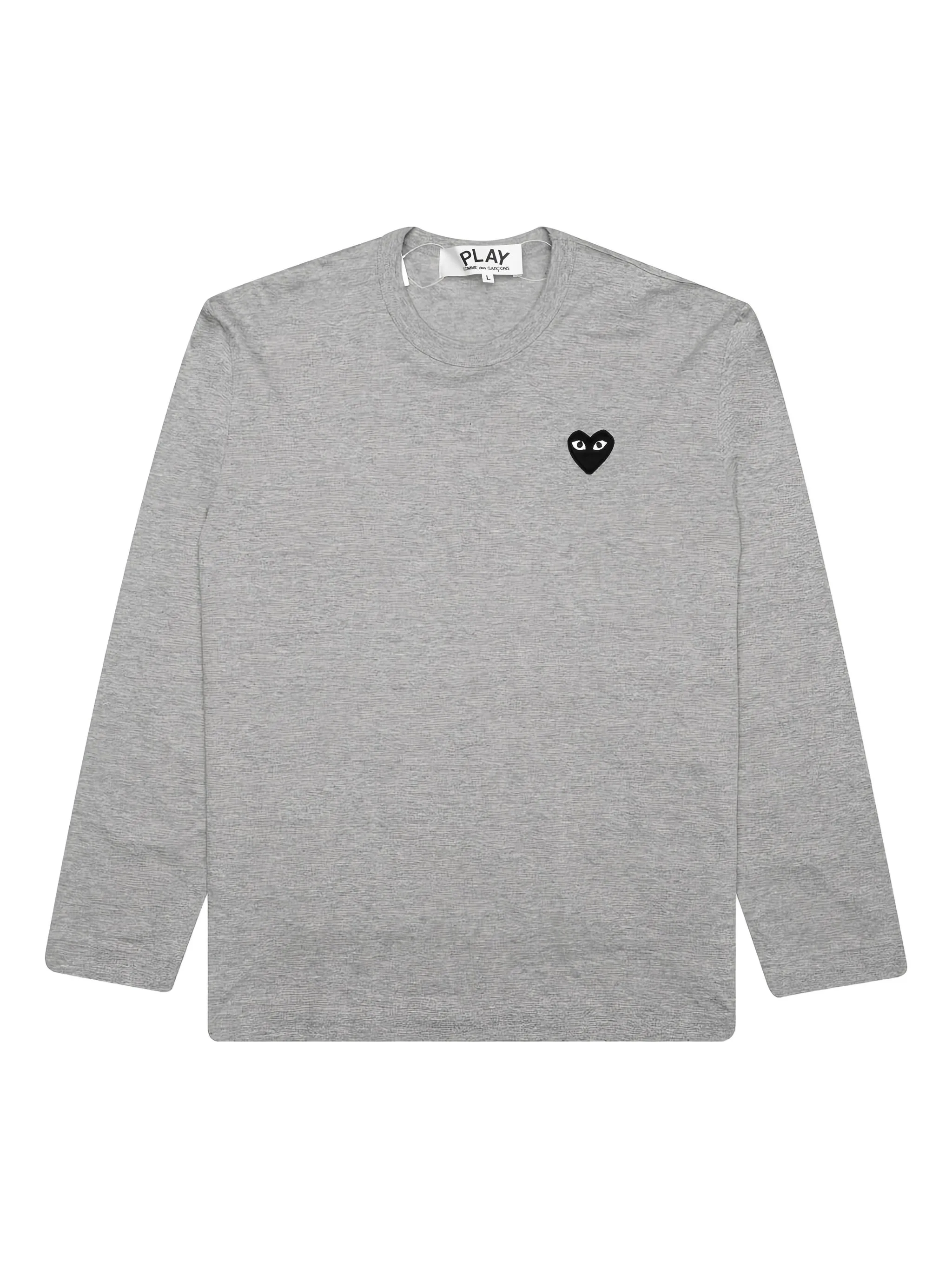 

Футболка с длинными рукавами Comme Des Garçons Play, серый