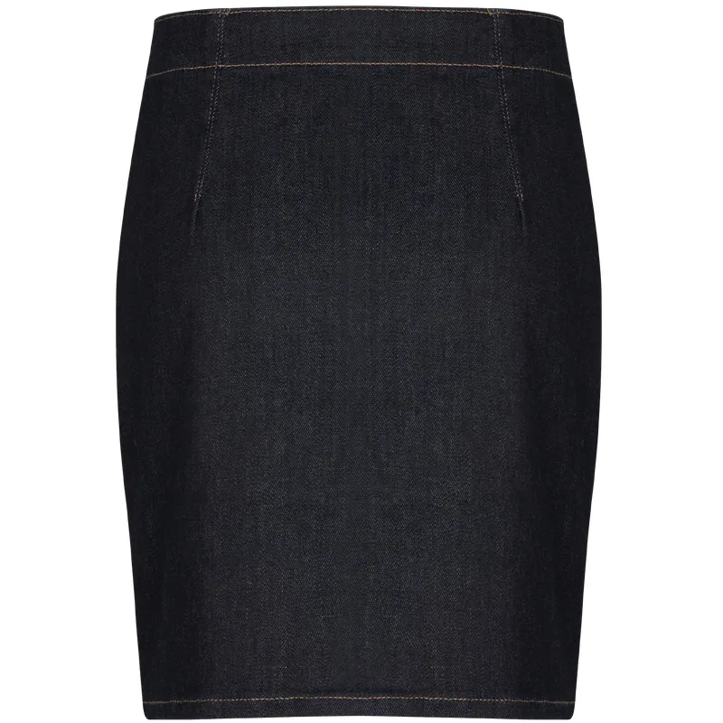 Джинсовая мини-юбка Women's Calvin Klein, 1AP-Denim Dark Blue — фото 3