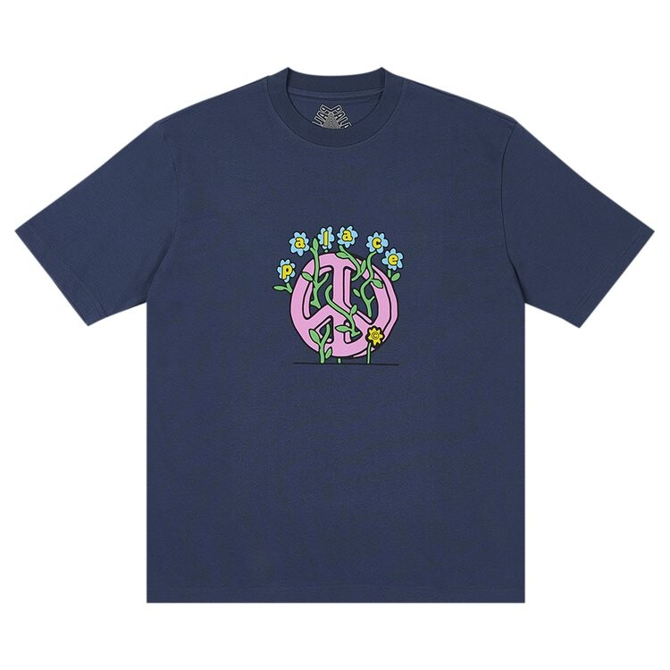 

Футболка Palace Grower T-Shirt, синий, Серый, Футболка Palace Grower T-Shirt, синий