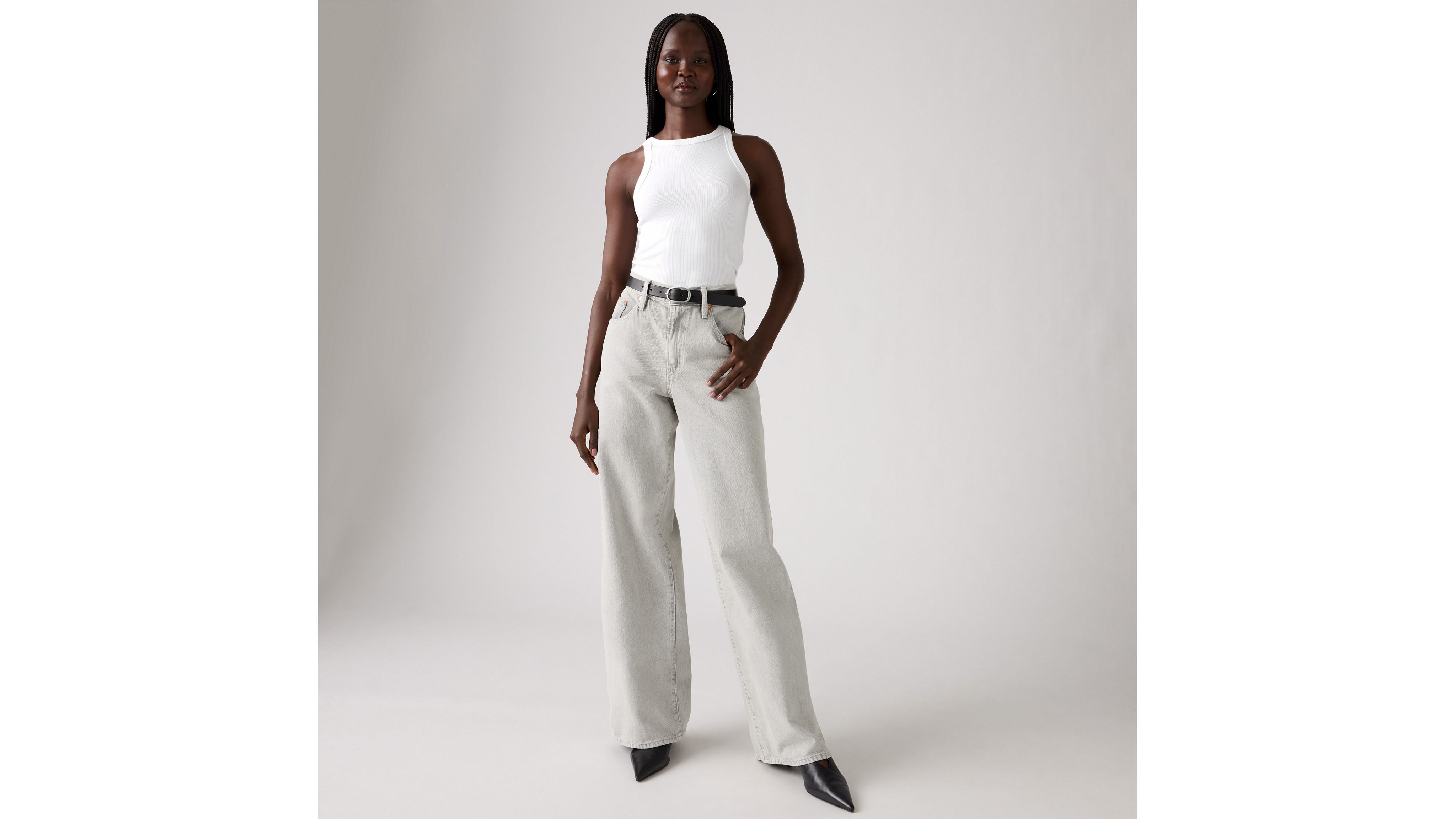 

Женские джинсы прямого кроя Xl Baggy Levi's, Corporate Haze - Grey