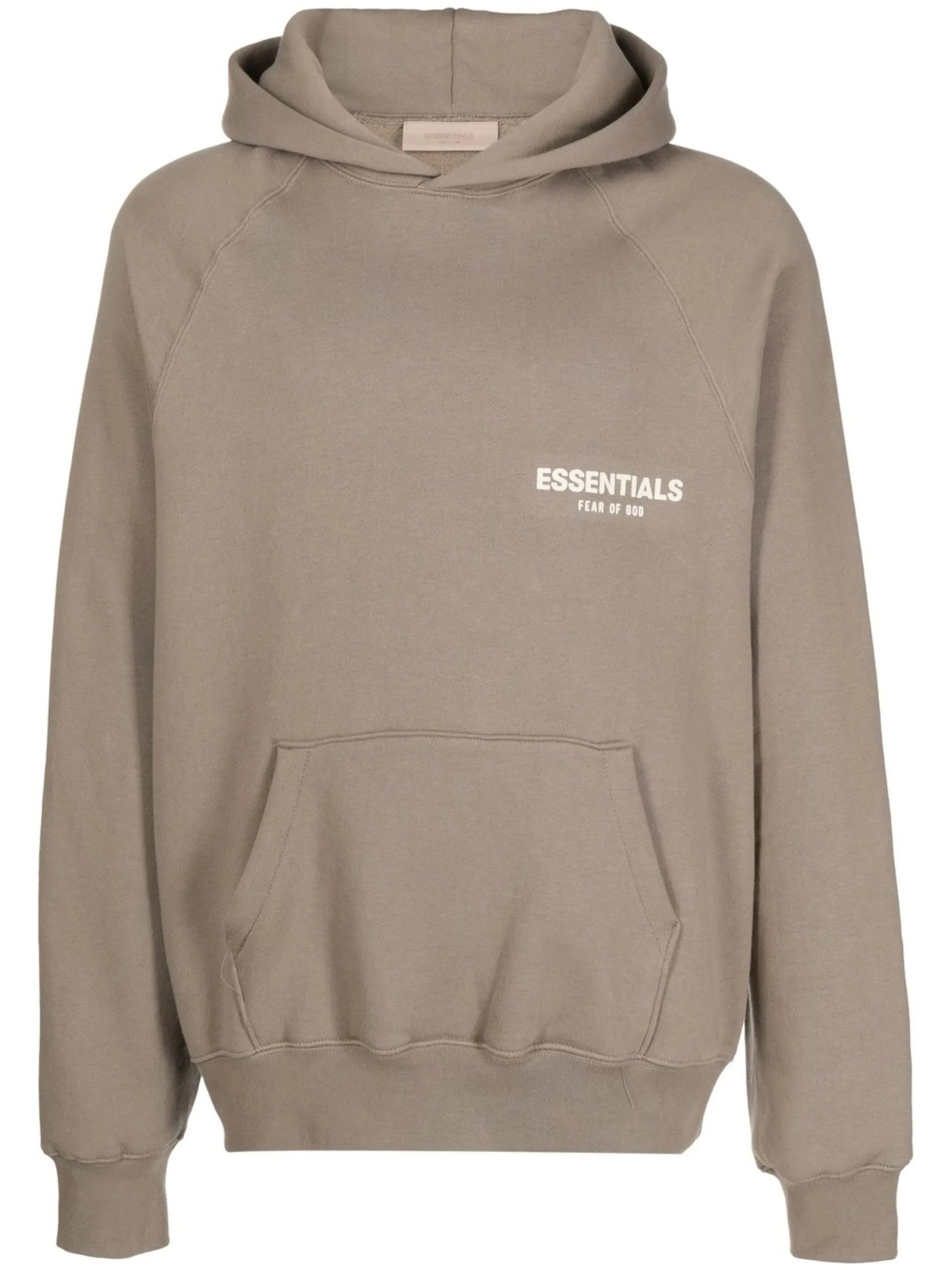 

Худи с логотипом Fear Of God Essentials, коричневый