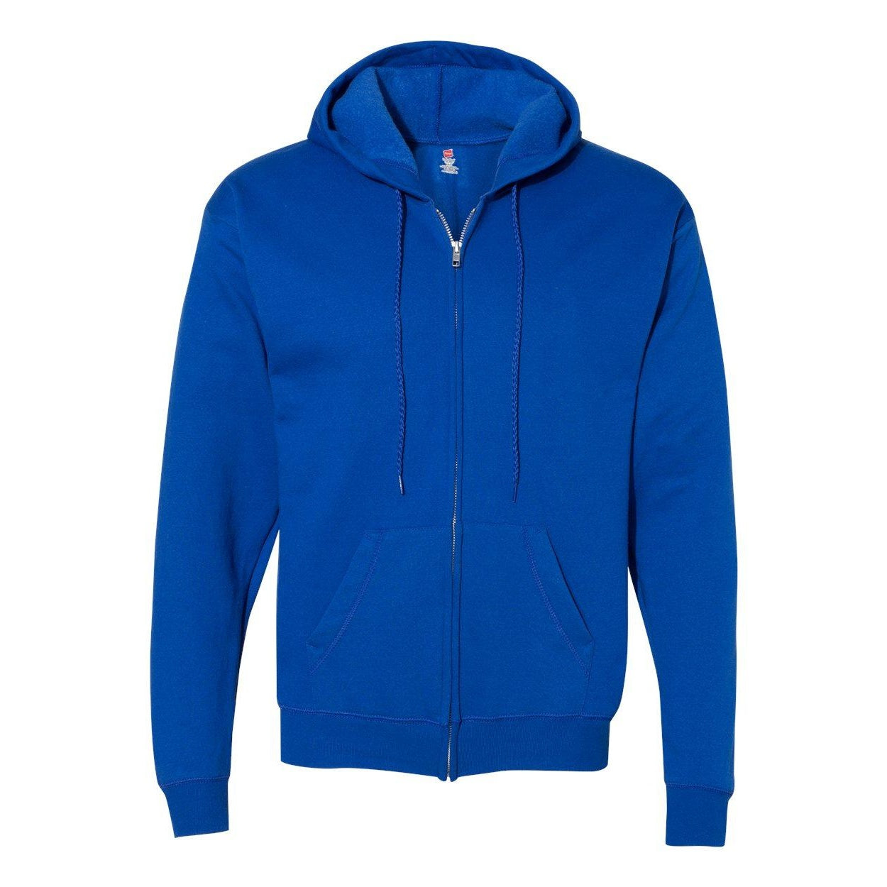 

Толстовка Hanes Ecosmart с капюшоном и застежкой-молнией, цвет deep royal