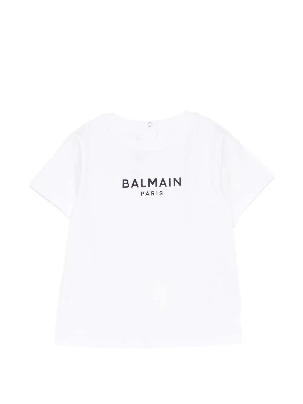 

Футболка с короткими рукавами Balmain Kids, белый