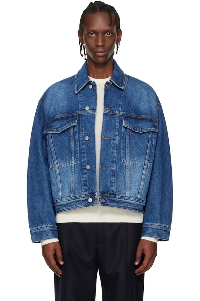 

Studio Nicholson Джинсовая куртка Blue Stein