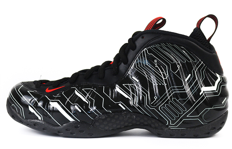 

Кроссовки Nike Foamposite One Vintage Basketball Shoes Men Mid-Top Black White