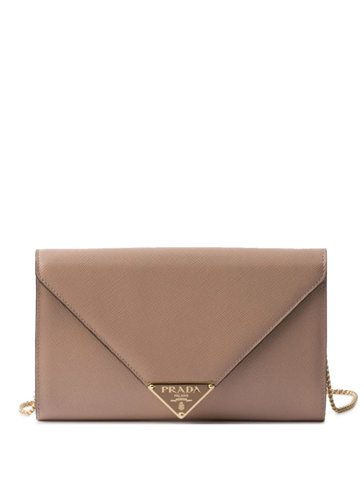 

Мини-сумка из сафьяновой кожи Prada, розовый
