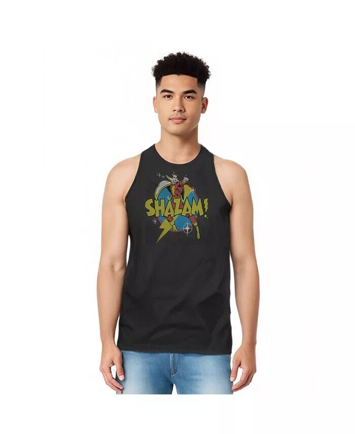 

Мужская майка DC Comics Shazam Power Bolt для взрослых DC Shazam, серый