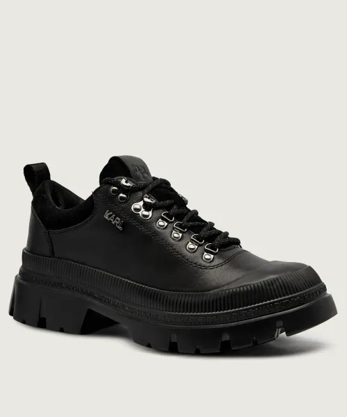 

Полуботинки Trekka из кожи Karl Lagerfeld, черный