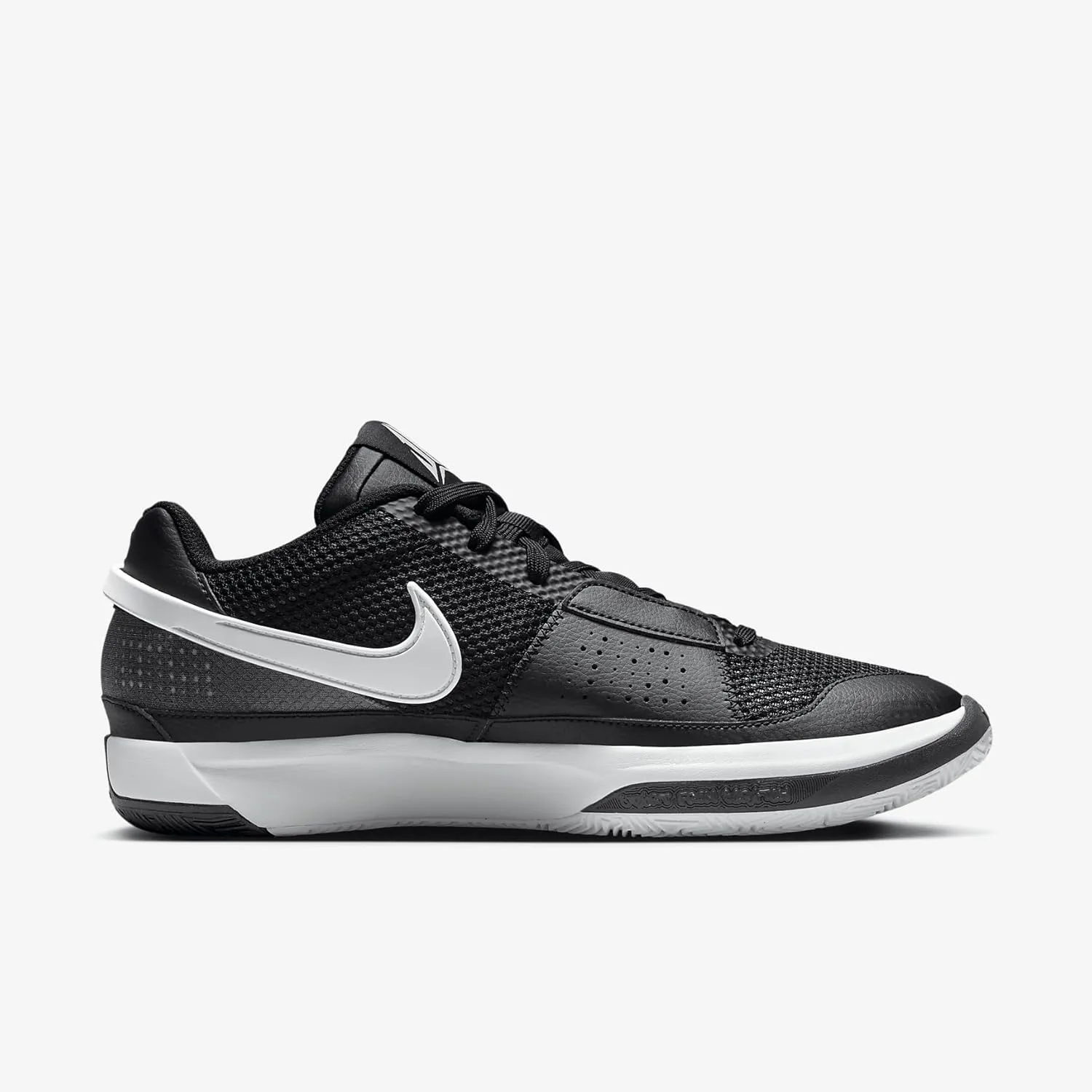 Баскетбольные кроссовки Nike Men's Ja 1, черно-белый — фото 3