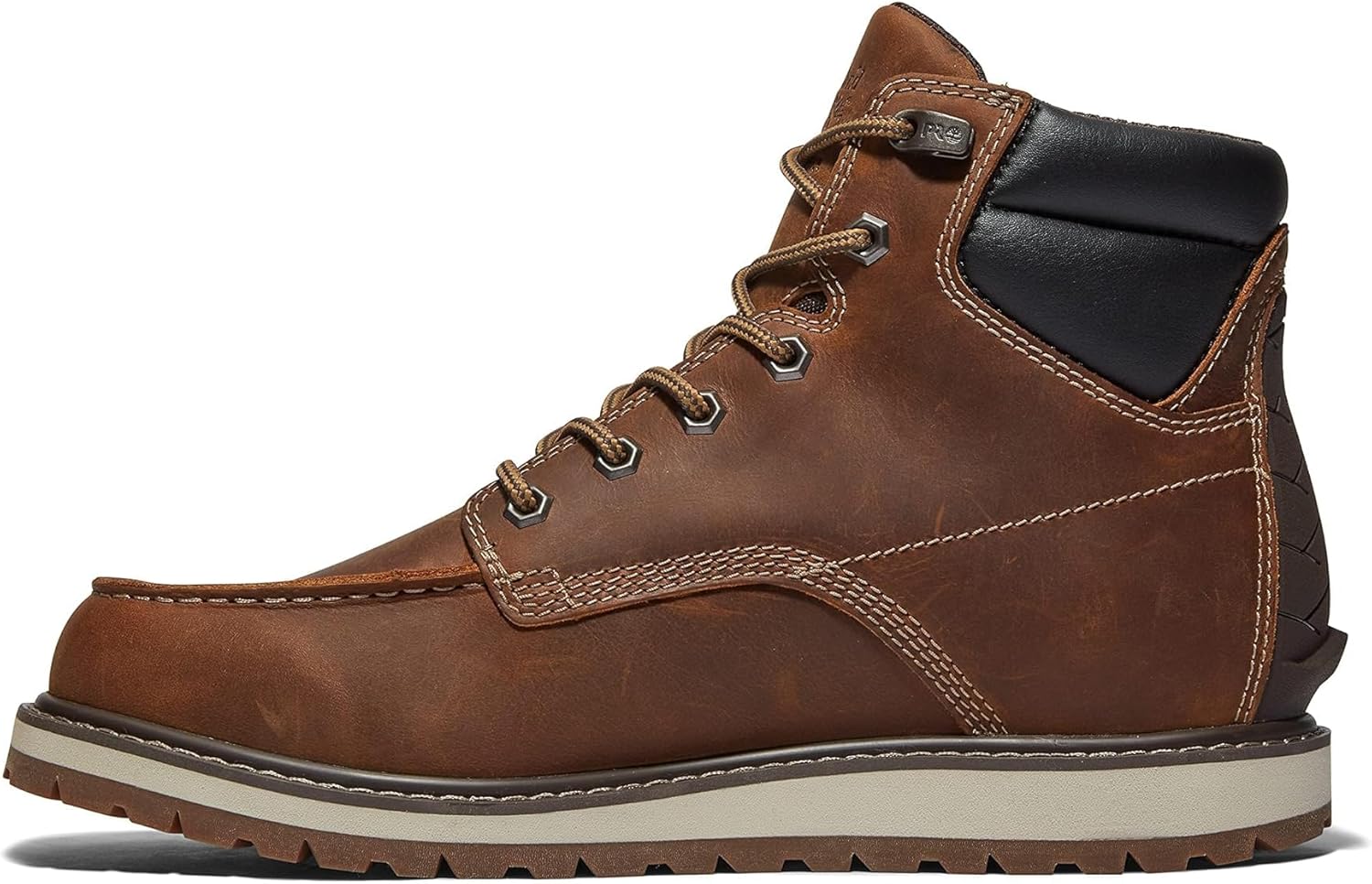 Timberland PRO мужские рабочие ботинки Irvine Wedge 6 дюймов с мягким мысом, Cathay Spice Brown-2024 NEW, размер 9M — фото 4