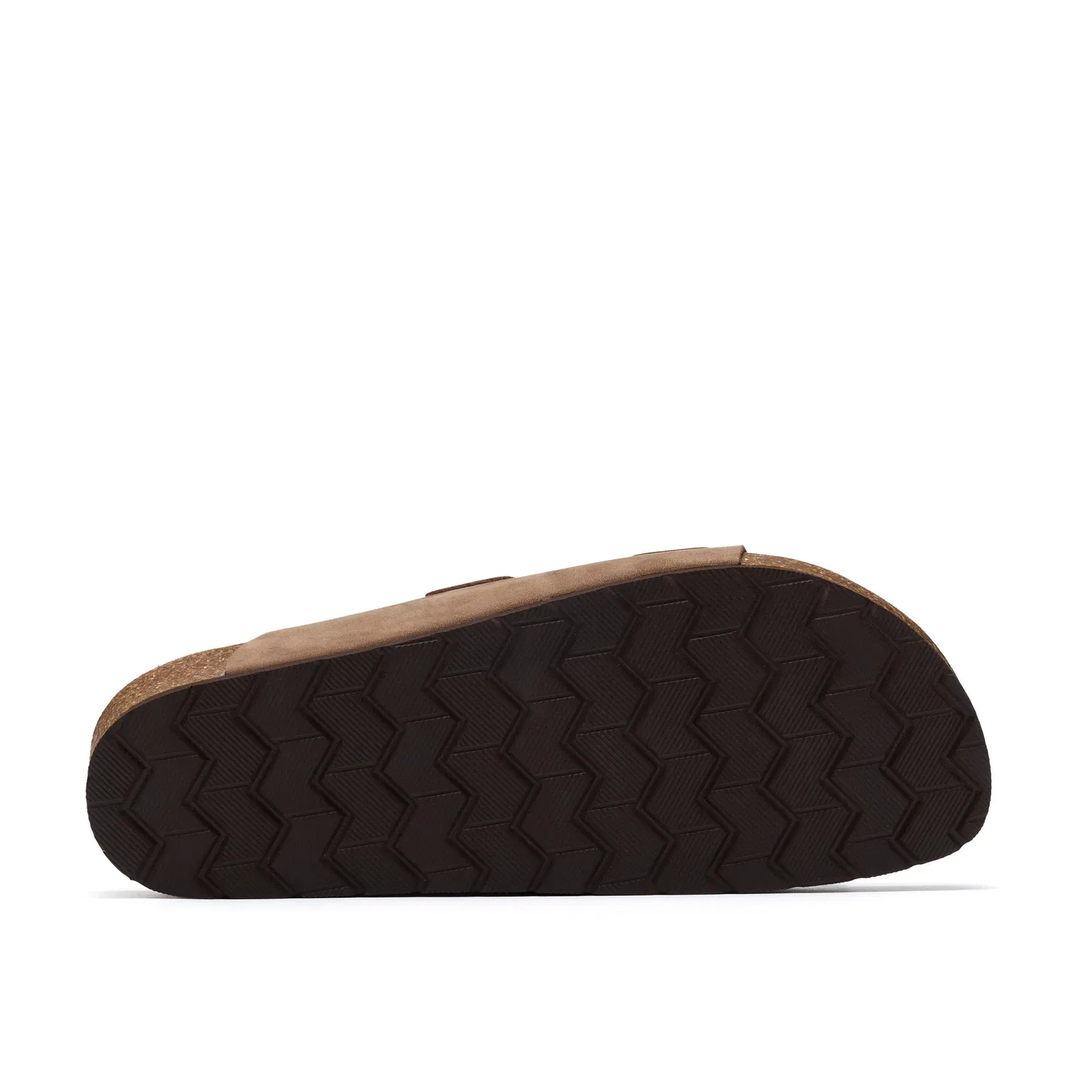 Сандалии с двумя ремнями Clarks, коричневый — фото 3