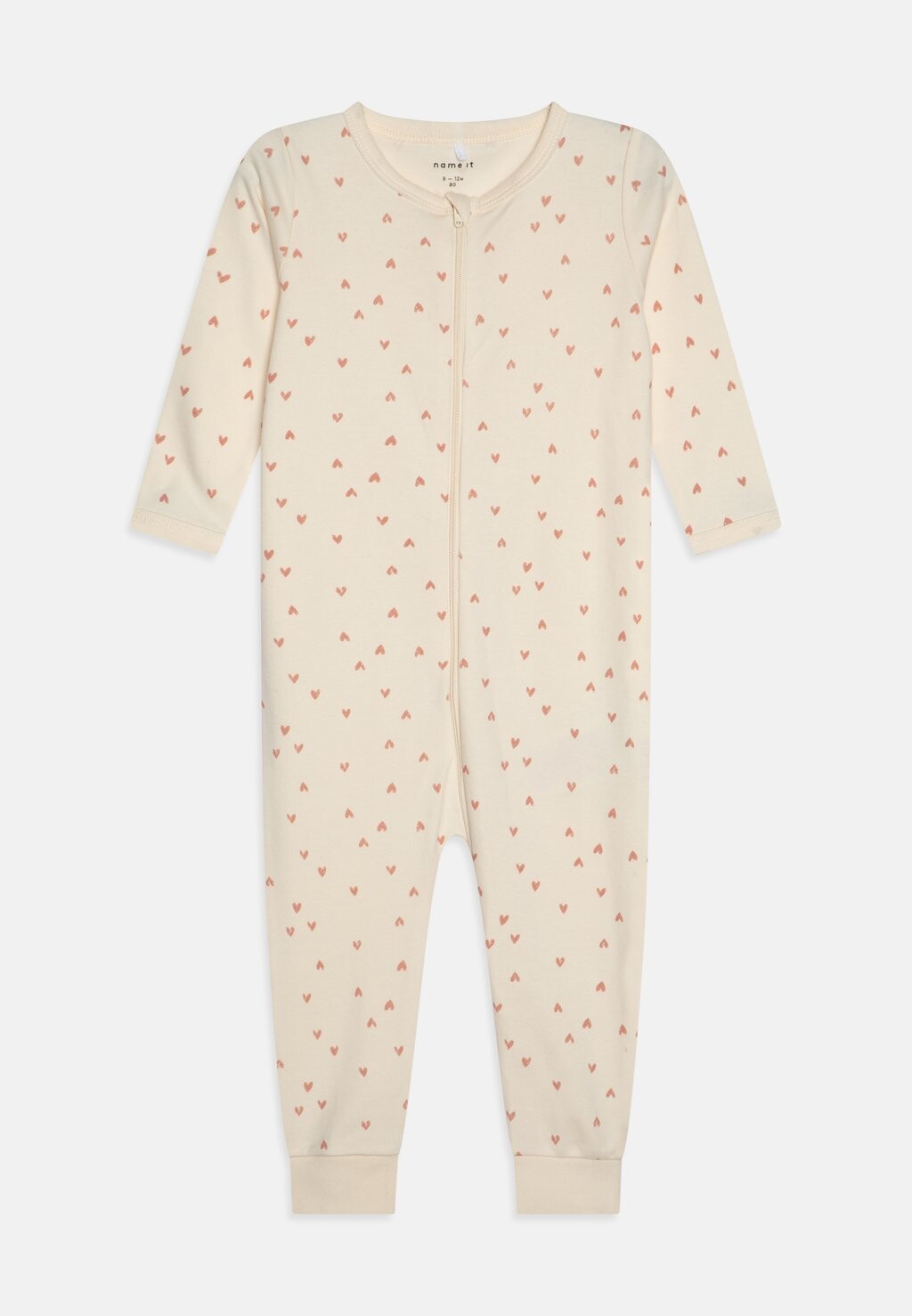 

Пижама NBFNIGHTSUIT ZIP HEARTS Name it, цвет buttercream