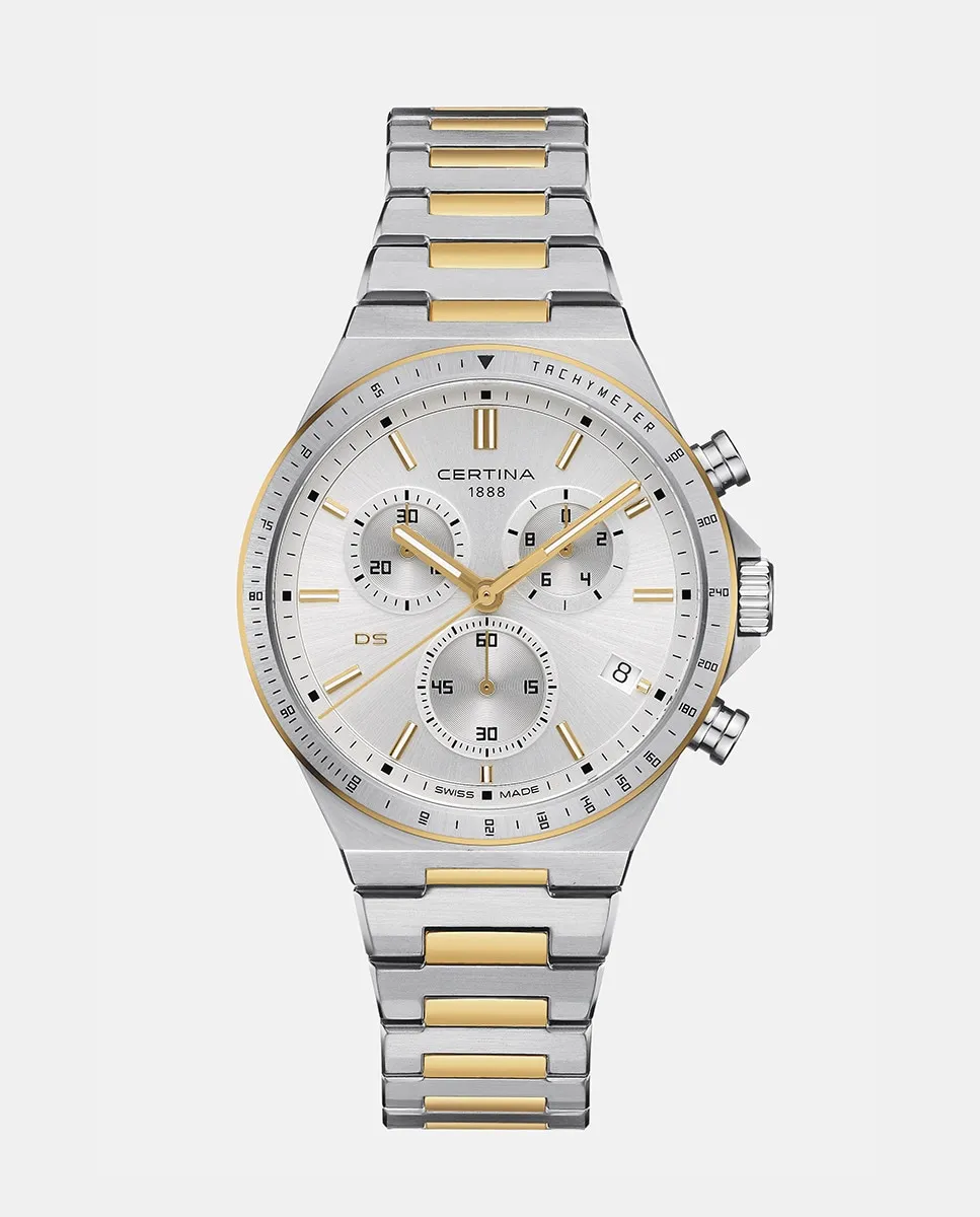 

DS7 Chrono C0434172203100 мужские часы сапфировая сталь Certina, мультиколор