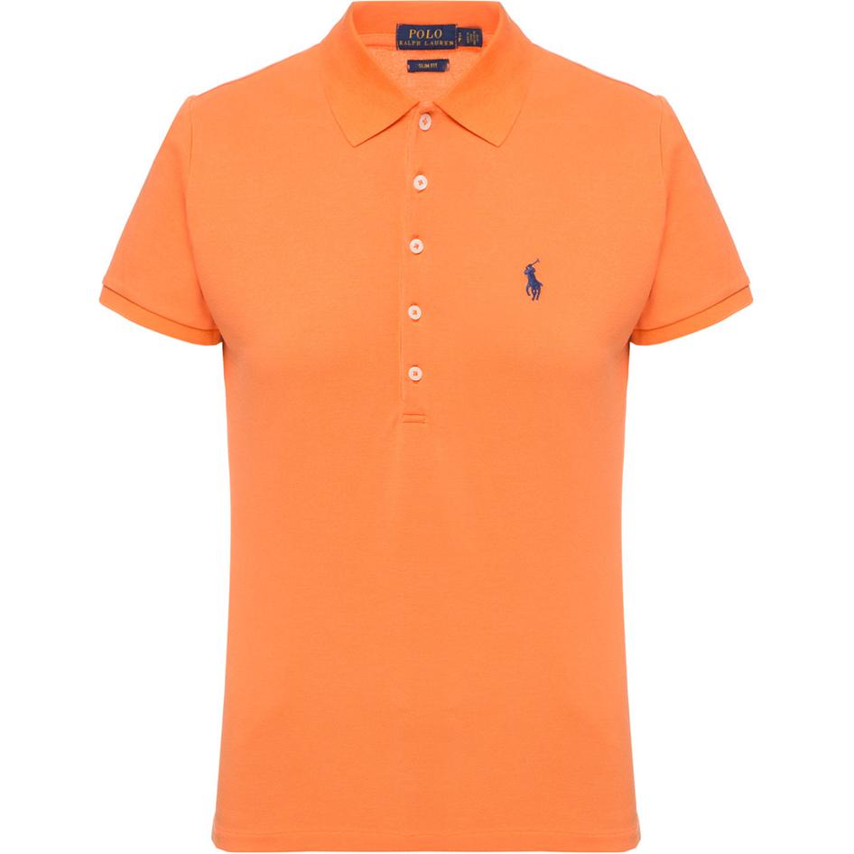 

Polo Ralph Lauren Женская рубашка поло оранжевого цвета