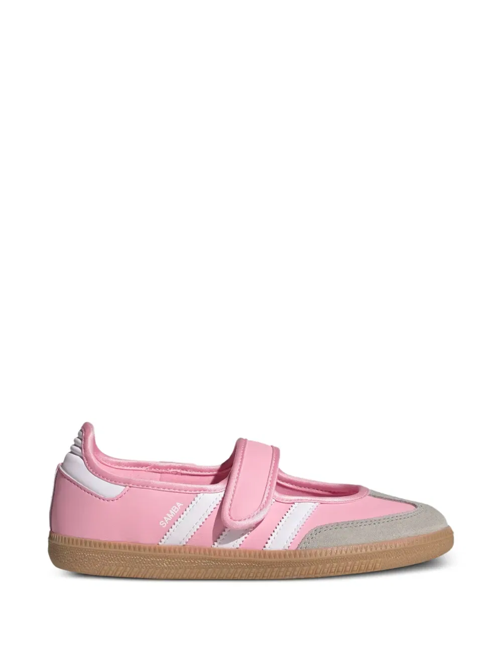 Кожаные кроссовки Samba Jane Adidas, розовый