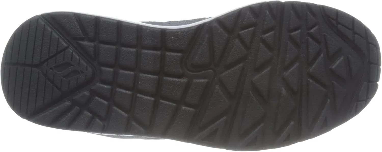 Детские кроссовки Skechers 403677l BKW, Charcoal Suede Synthetic Gray Trim — фото 4