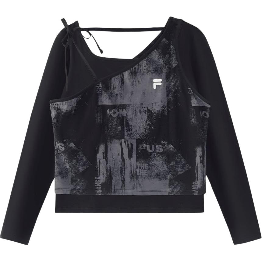 

Футболка X Женская Глянцево-черная FILA FUSION