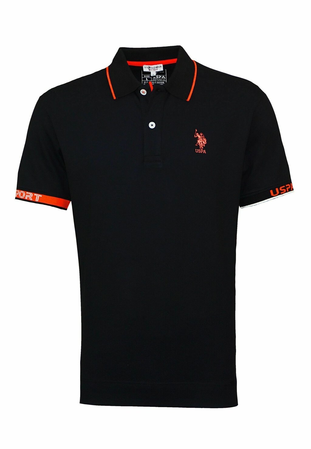 

Поло Caad U.S. Polo Assn., цвет schwarz