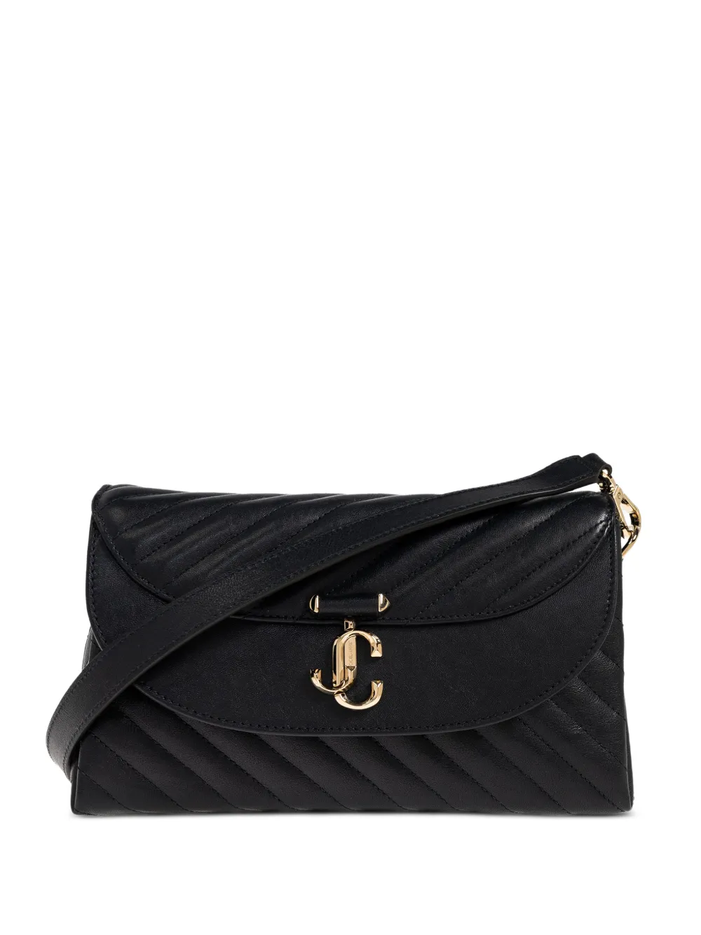 

Сумка на плечо Avn Curve из кожи Jimmy Choo, синий