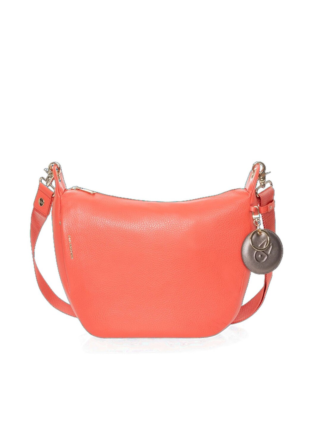 

Женская сумка через плечо из гладкой кожи на молнии MANDARINA DUCK, цвет Cayenne