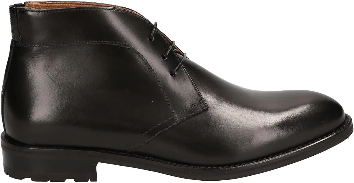Lüke Schuhe Мужские Ботинки 155S Гладкая Кожа Черный — фото 2