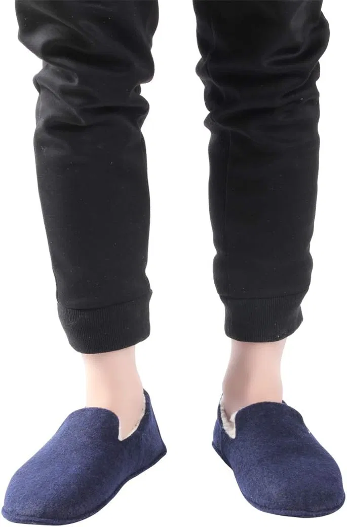 Тапочки домашние флисовые Navy Home Slipper — фото 3
