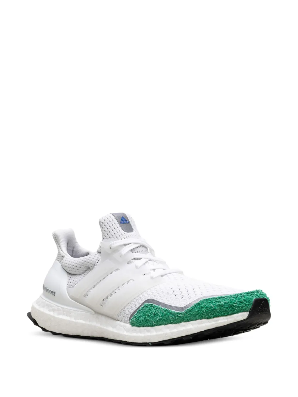 Кроссовки Ultra Boost 1.0 DNA Cloud White/Green Adidas, белый — фото 2