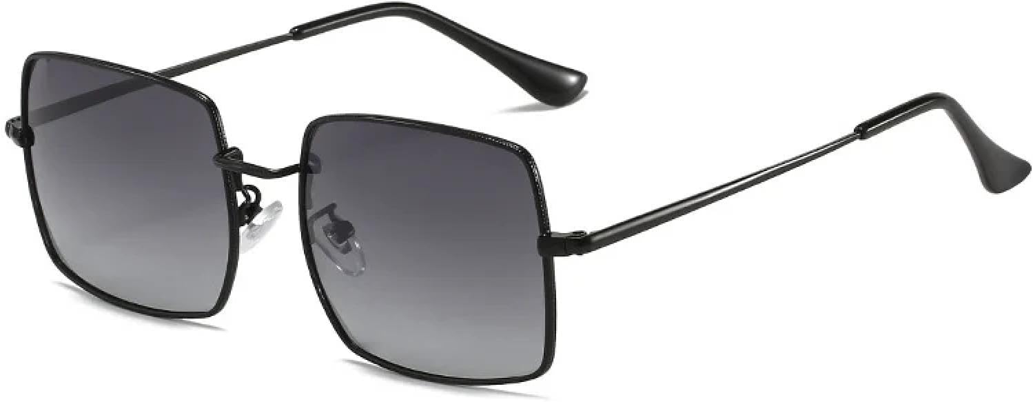 

Модные солнцезащитные очки для мужчин, винтажные металлические солнцезащитные очки для женщин, ретро-очки для путешествий, защита от УФ-излучения UV400 VVTWSSW, C2black-gray