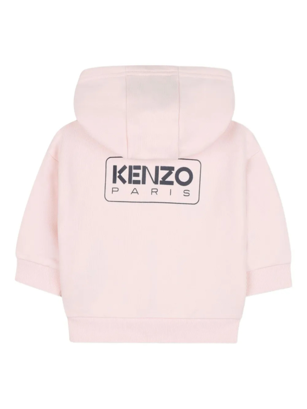 Kenzo Kids спортивный костюм на молнии с капюшоном, розовый — фото 3