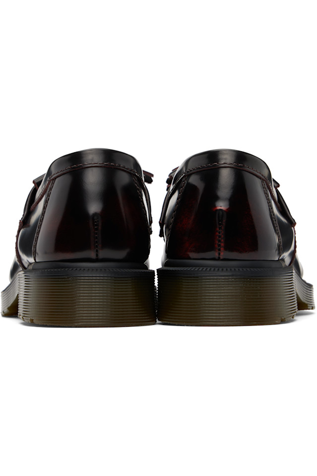 Adrian Arcadia лоферы с кожаными кисточками Dr. Martens, красный — фото 2