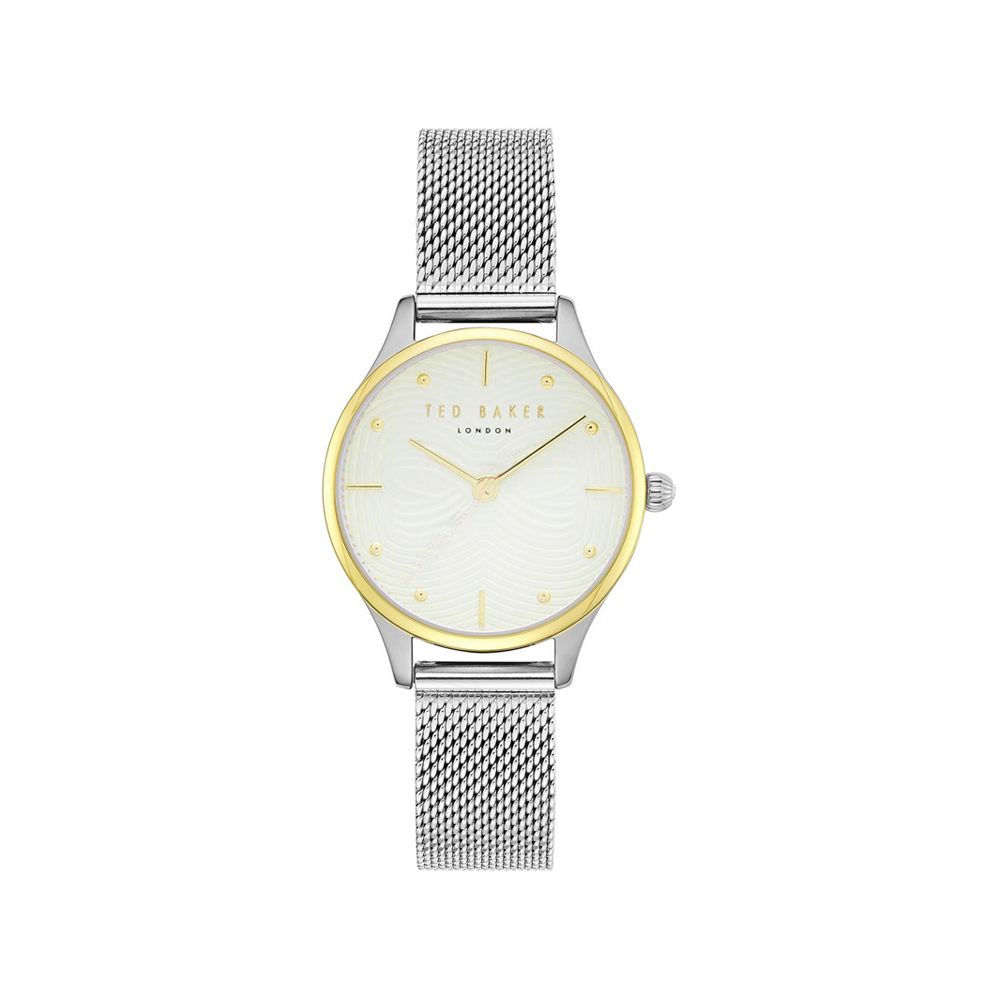 

Часы из серебристой стали Ted Baker