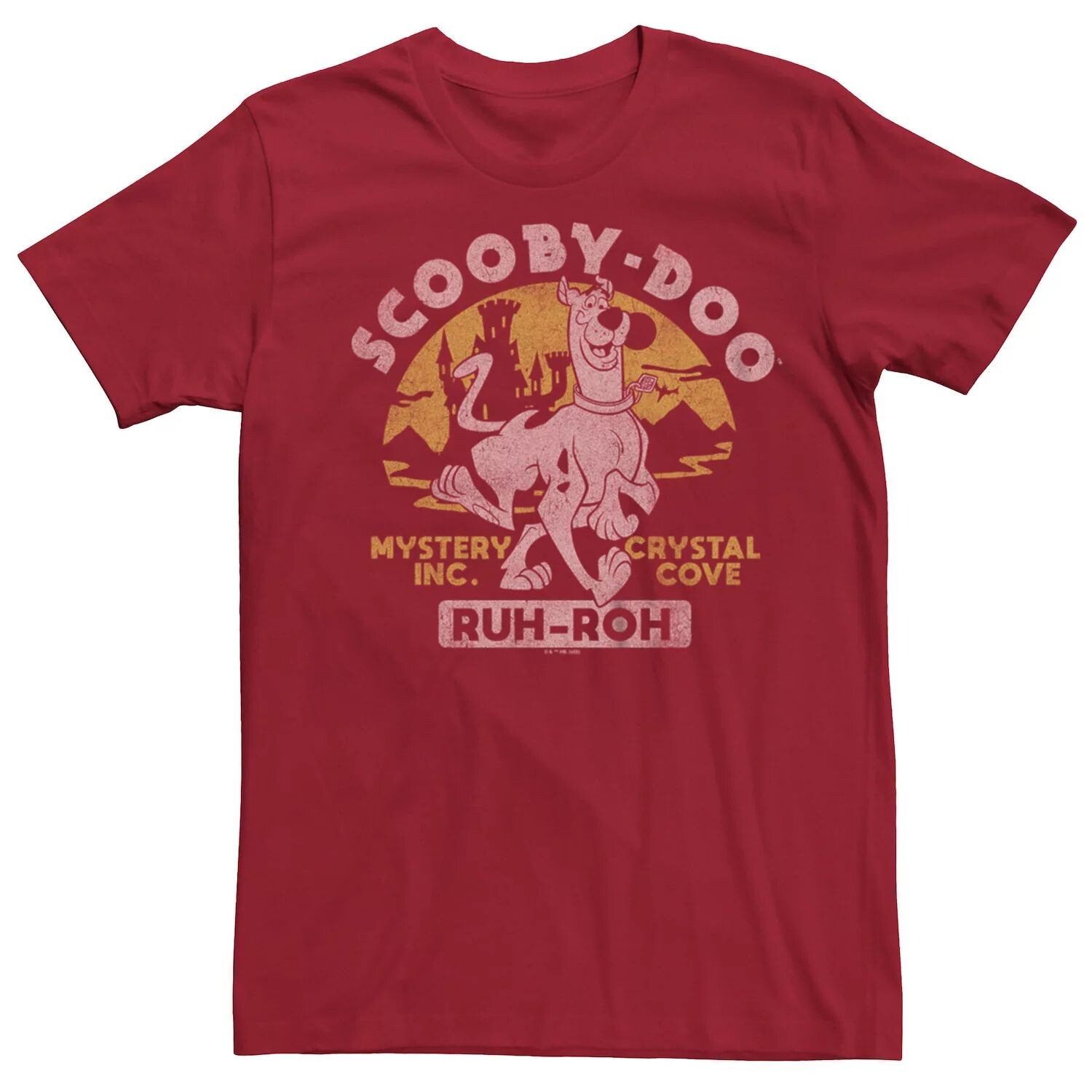 

Мужская футболка Scooby Doo Mystery Inc Crystal Cove Licensed Character