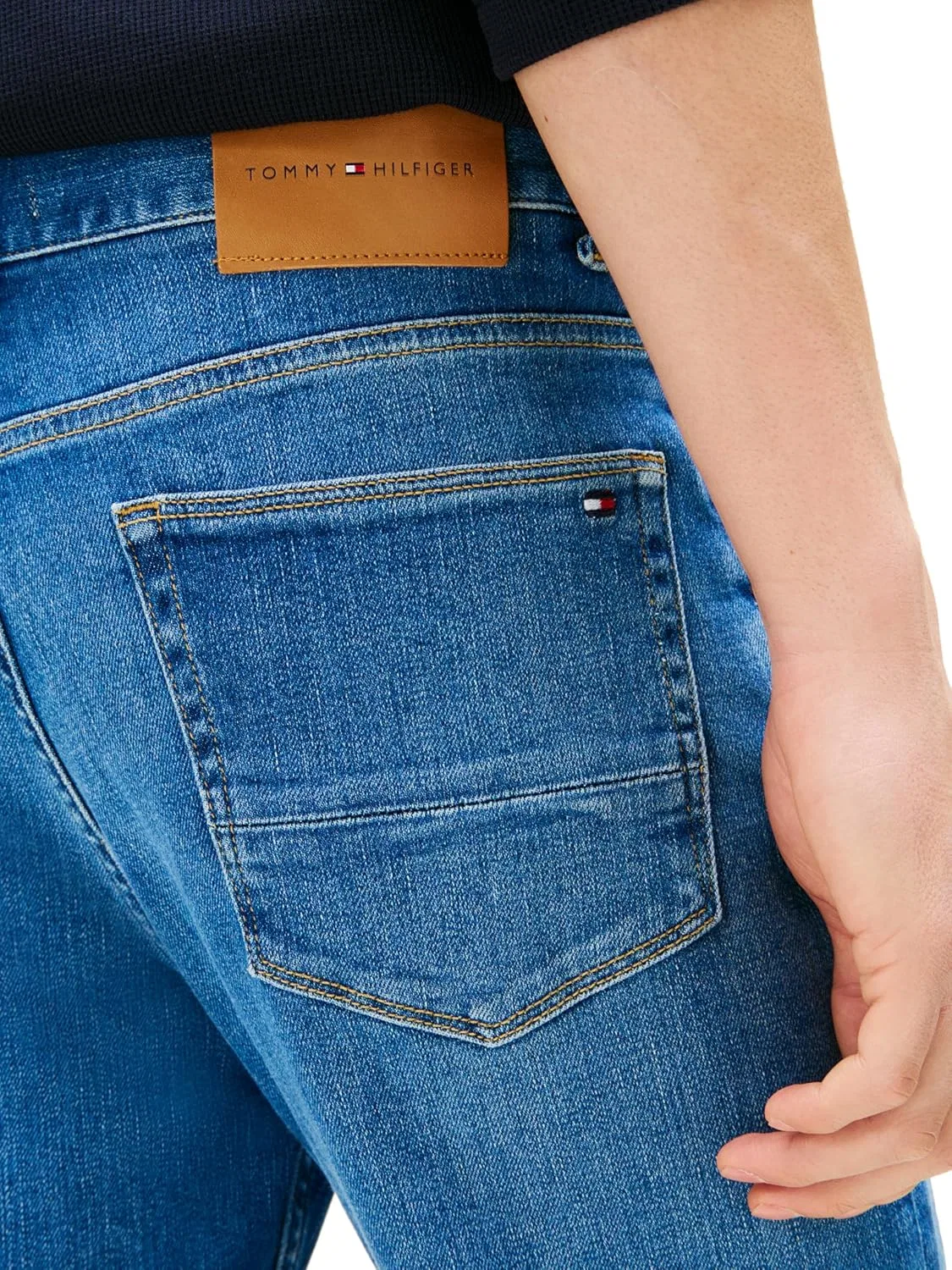 Джинсы Slim Fit Tommy Hilfiger, Индиго — фото 2