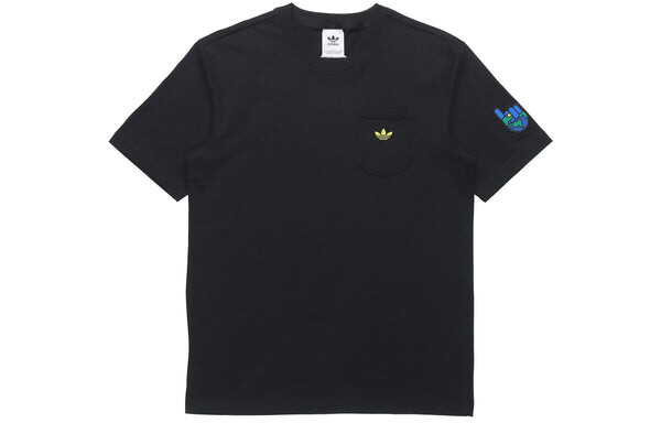Футболка Adidas Originals Artist Ss Back Printing, черный — фото 2