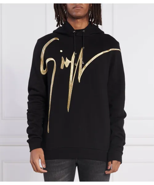 

Толстовка Regular fit Giuseppe Zanotti, черный