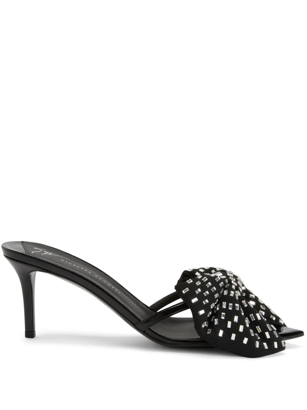 Мюли Intriigo Alexandrine 70 Giuseppe Zanotti, черный