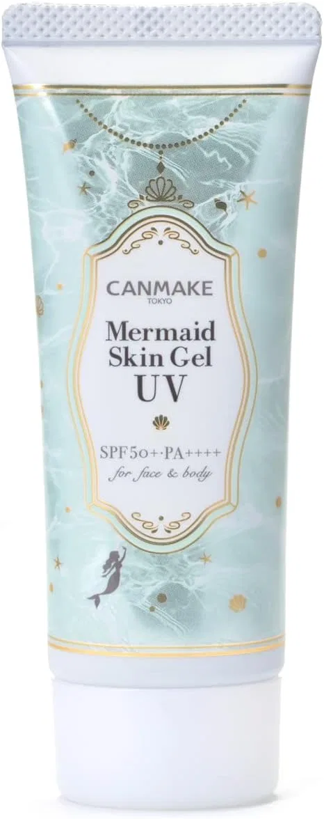 Солнцезащитный гель Canmake Mermaid Skin Gel UV CICA Mint SPF50+ PA++++, 30 мл