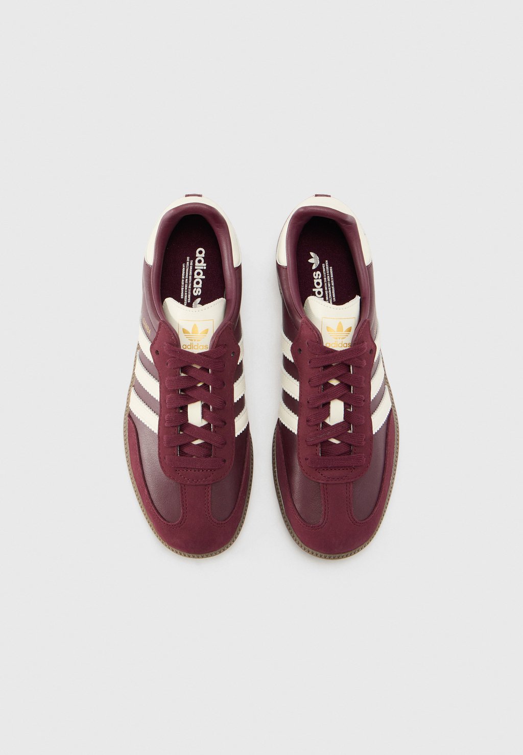 Низкие кеды SAMBA UNISEX Adidas Originals, темно-коричневый — фото 4