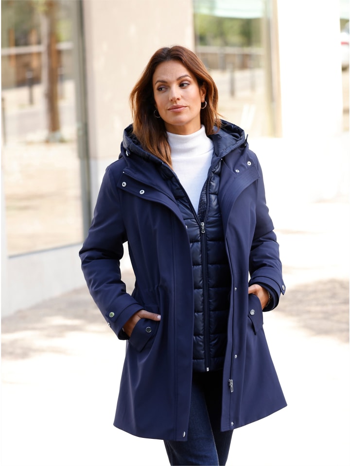 

WITT WEIDEN Двубортный пиджак темно-синего цвета