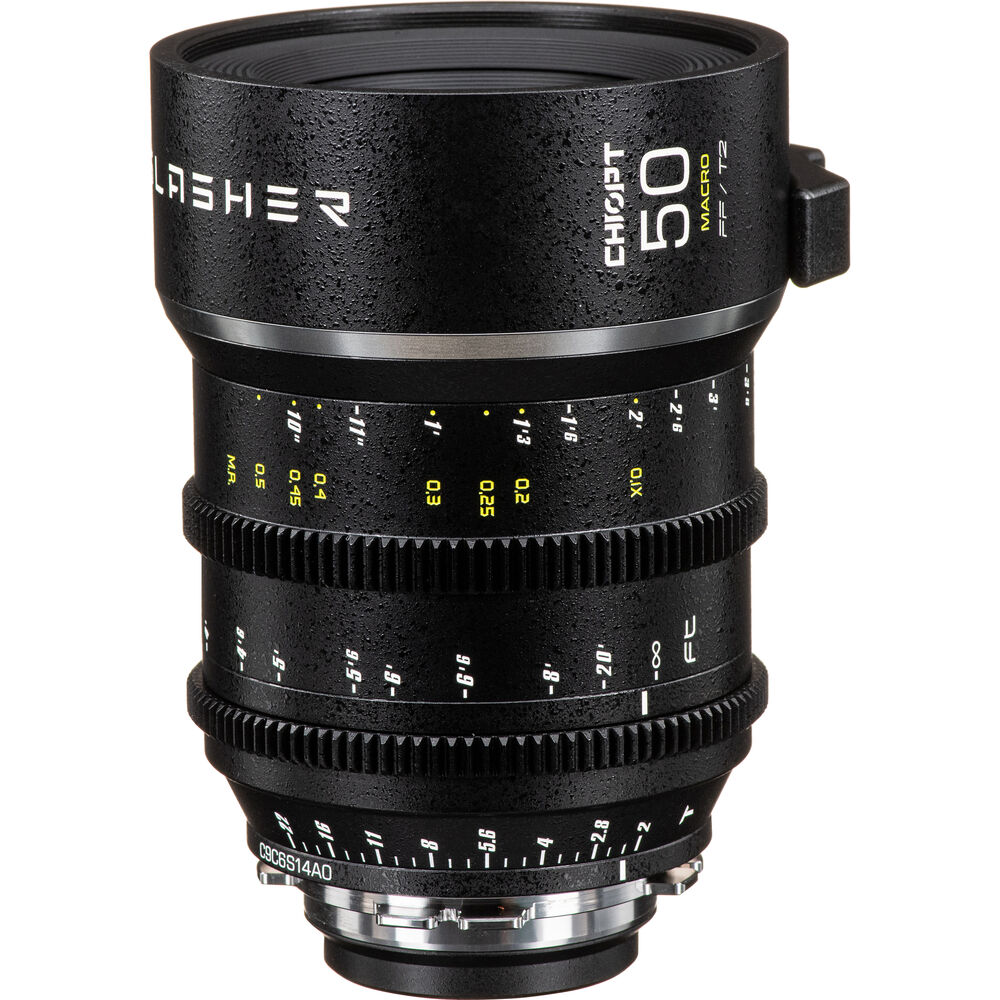 

Кинообъектив CHIOPT SLASHER 50mm T2 Macro Prime Lens (ARRI PL) CH-SL050