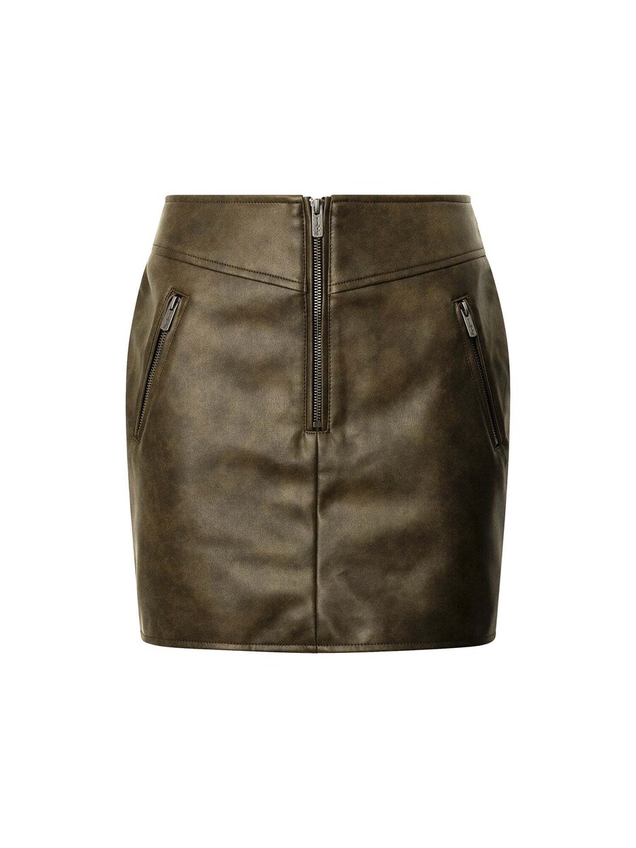 

Кожаная юбка Pepe Jeans Griffin, Dark green