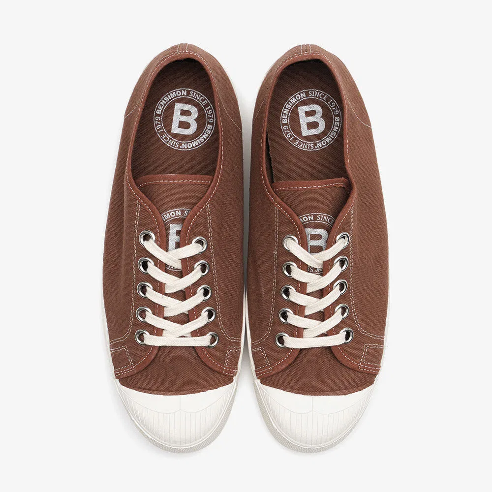 Мужские низкие кеды Limited B79 Romy коричневые от Bensimon — фото 3