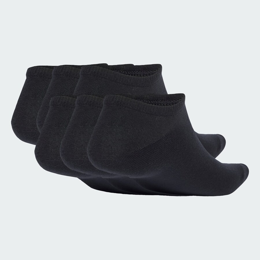 Носки ADIDAS ORIGINALS Liner 6 Pairs, Black — фото 2
