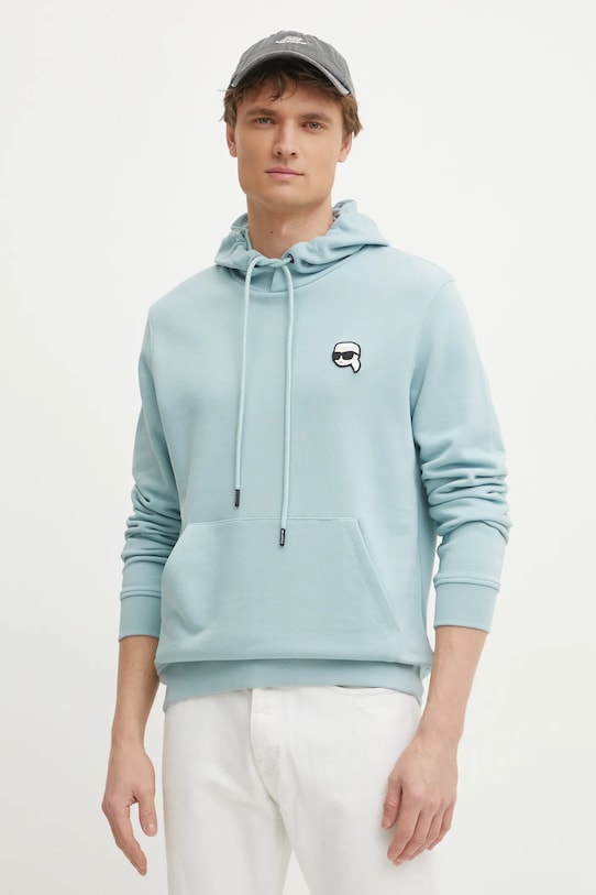 

Толстовка Karl Lagerfeld, бирюзовый