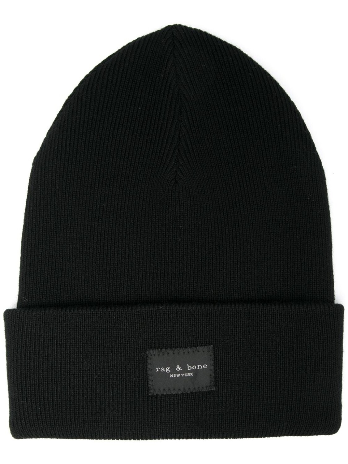 

rag & bone шапка бини Addison в рубчик, черный